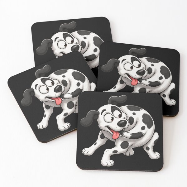 Item preview, Dizzy Dalmatian Tail Chasing Tornado Funny Design designed and sold by BoyleDesignShop.
