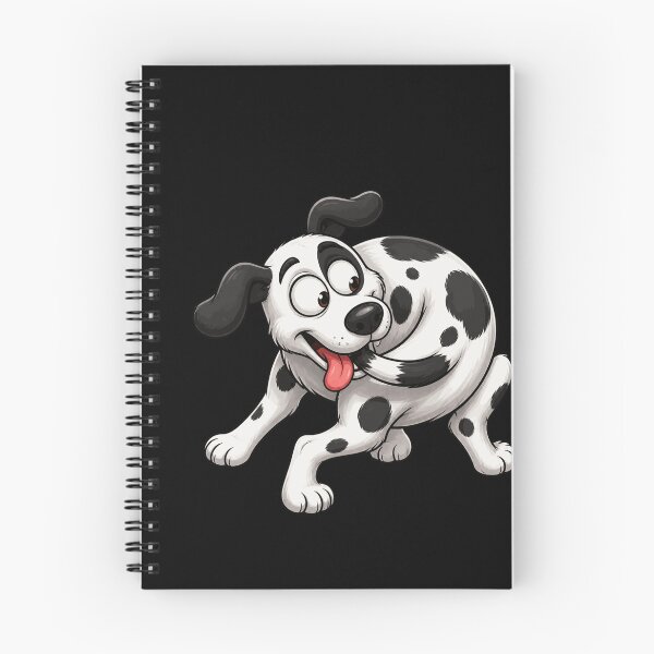 Item preview, Dizzy Dalmatian Tail Chasing Tornado Funny Design designed and sold by BoyleDesignShop.
