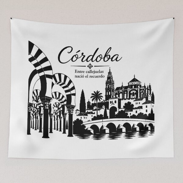 Item preview, Córdoba Among the narrow streets, memory was born – Mosque designed and sold by TrazoLibreCo7.