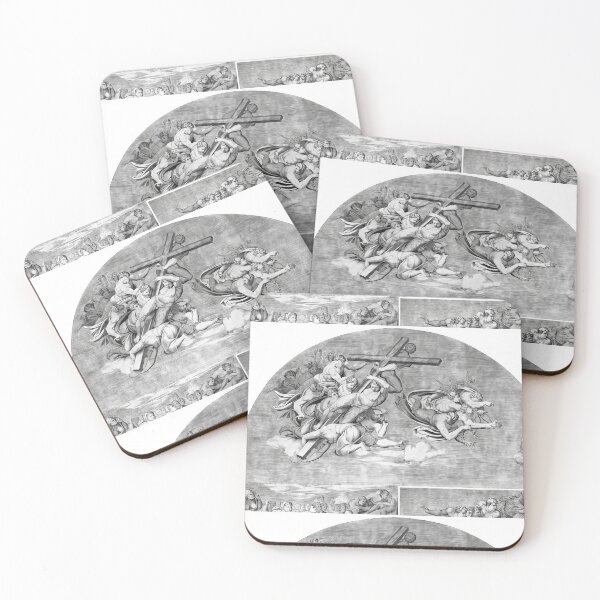 Item preview, Angels Carrying the Cross of Christ designed and sold by artofuniverse.