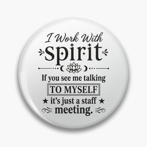 Item preview, I Work with Spirit If You See Me Talking to Myself Humor Mom designed and sold by hemagamo.