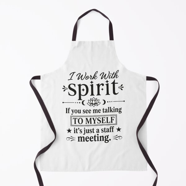 Item preview, I Work with Spirit If You See Me Talking to Myself Humor Mom designed and sold by hemagamo.