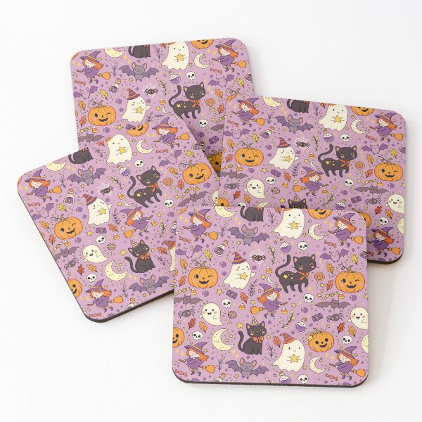 Item preview, Whimsical Kawaii Spooky Friends Halloween Pattern designed and sold by Mimo & Co..