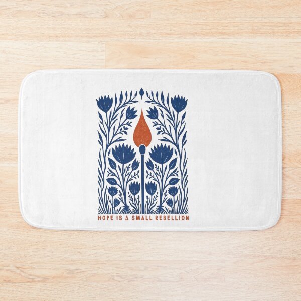 Item preview, Hope Is a Small Rebellion – Equal Rights Feminist Activist Folk Art designed and sold by Gbriel3.