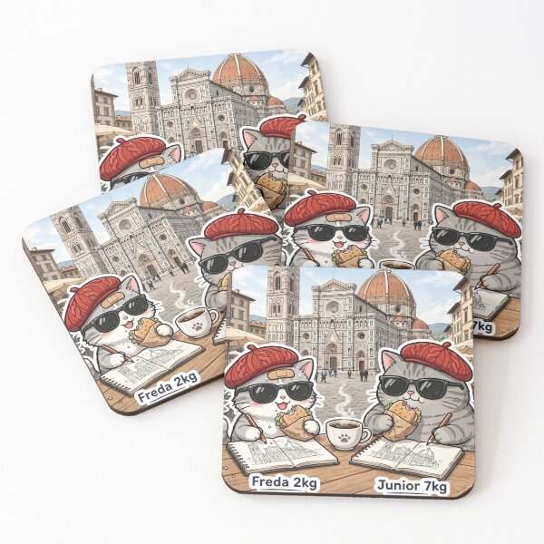 Item preview, Florence Sketching - Freda and Junior Duomo Italy Art designed and sold by MAISON SYLVIE.