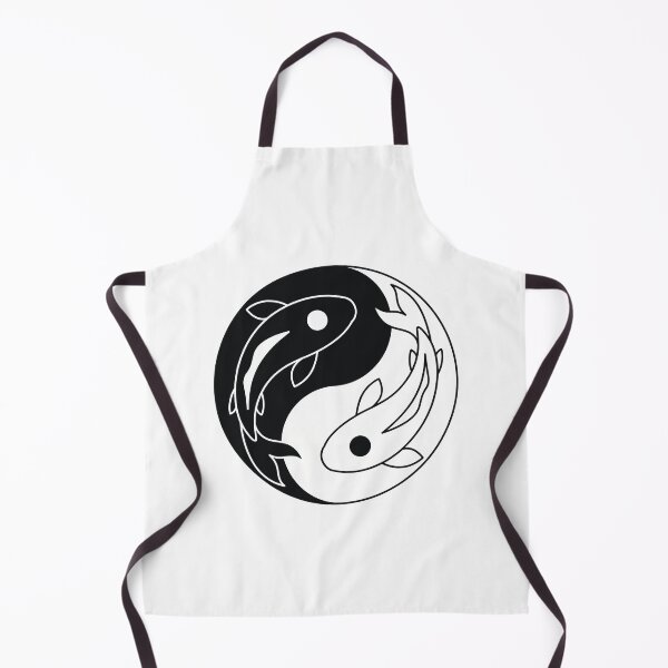 Item preview, Yin Yang Koi Fish Balance - Minimalist Japanese Line Art designed and sold by fowzi shokri.