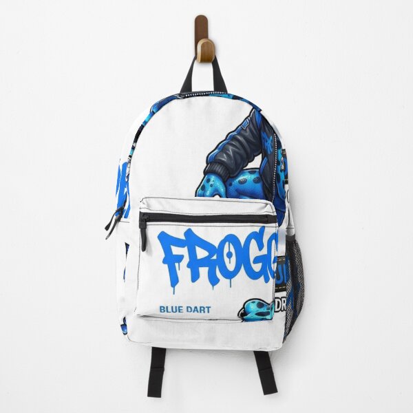 Item preview, FroggyJacck,Frog Street Art.Blue Dart Frog designed and sold by FroggyJacck.
