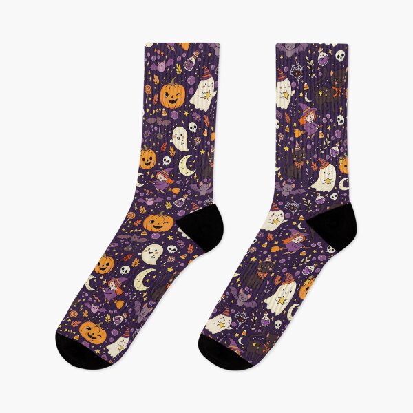 Item preview, Whimsical Kawaii Spooky Friends Halloween Pattern designed and sold by Mimo & Co..