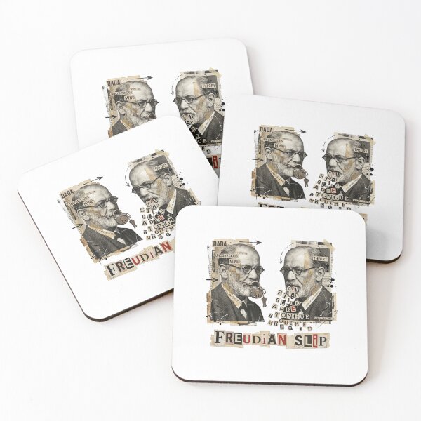 Item preview, Sigmund Freud Psychoanalysis & Freudian Slip Collage  designed and sold by OzzFrequency.