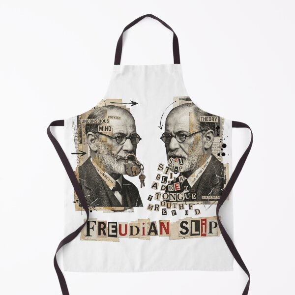 Item preview, Sigmund Freud Psychoanalysis & Freudian Slip Collage designed and sold by OzzFrequency.