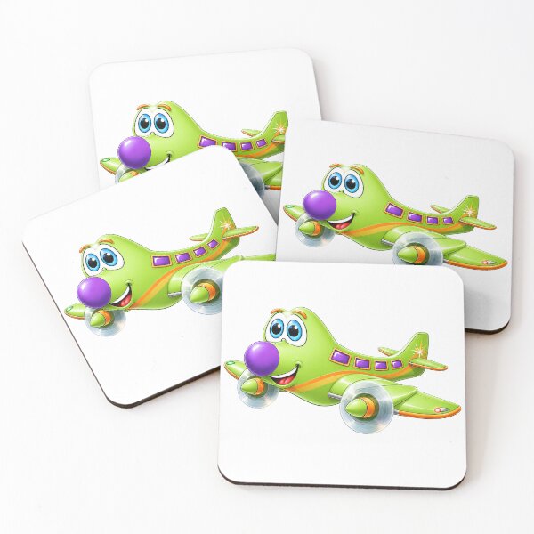 Item preview, Green Airplane Cartoon designed and sold by Scott Hayes.