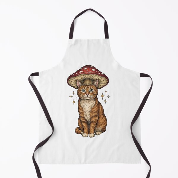Item preview, Vintage Cat with Red Mushroom designed and sold by SOUFIANE1991.