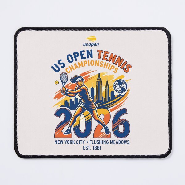 Item preview, US Open Tennis Championship 2026 New York Vintage Graphic designed and sold by Lahiru Wijewardana.