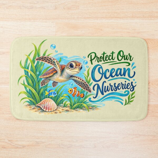 Item preview, Protect Our Ocean Nurseries – Baby Sea Turtle designed and sold by Penbrook Farms.