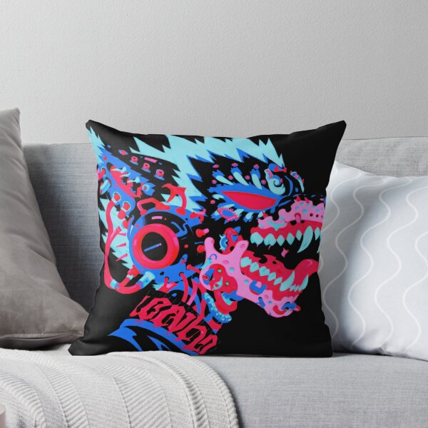 Item preview, Neon Cyberpunk Wolf Head designed and sold by folskullyz.