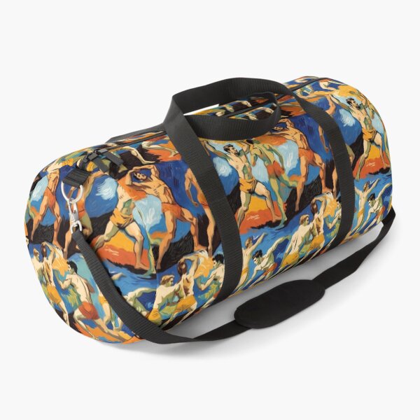 Item preview, Dynamic Dancers – Colorful Expressionist Dance Pattern designed and sold by ZhivanCrimson.