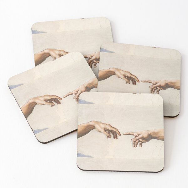 Item preview, Creation of Adam Reaching Hands Detail designed and sold by artofuniverse.