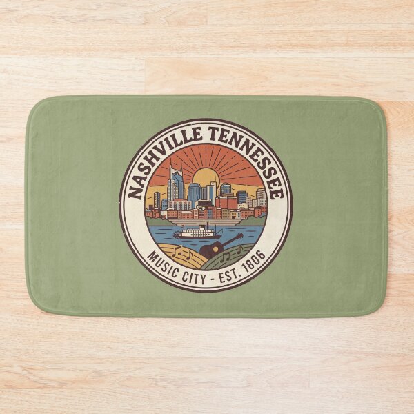Item preview, Nashville Tennessee Music City Badge  designed and sold by Milasneeze.