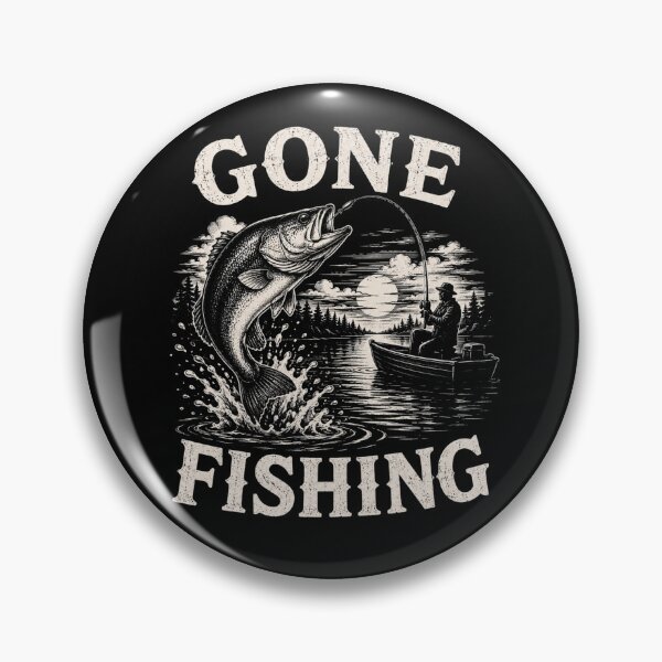Item preview, Gone Fishing  designed and sold by TheEndDesign.