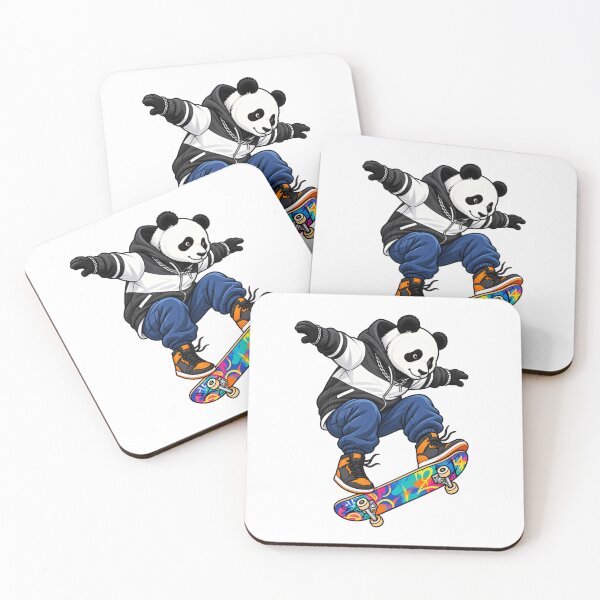 Item preview, Panda Skateboard Streetwear – Cool Skateboarding Panda designed and sold by ShimaiStore.