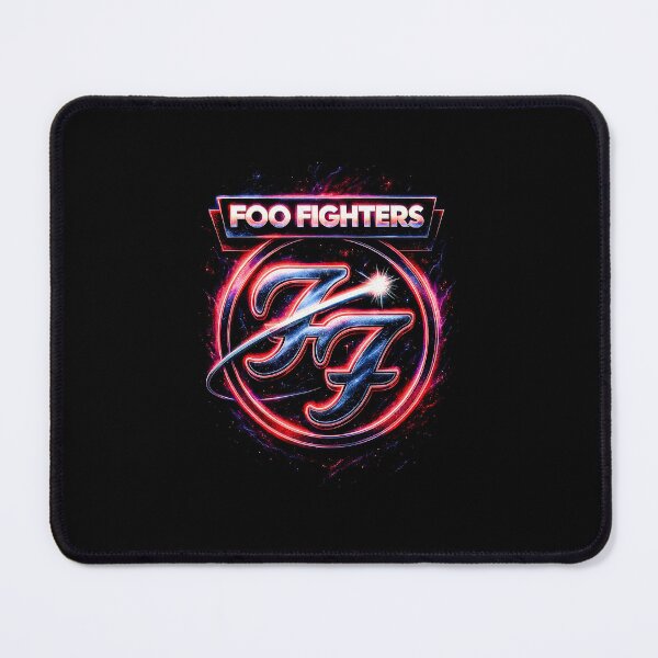 Item preview, Foo Fighters - Neon Space Logo Graphic designed and sold by interdesigner.