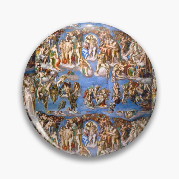 Item preview, The Last Judgment Sistine Chapel Fresco designed and sold by artofuniverse.