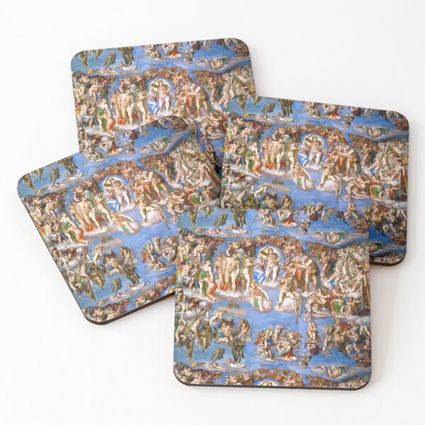 Item preview, The Last Judgment Sistine Chapel Fresco designed and sold by artofuniverse.