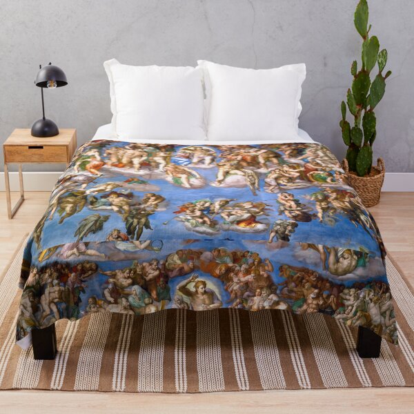 Item preview, The Last Judgment Sistine Chapel Fresco designed and sold by artofuniverse.