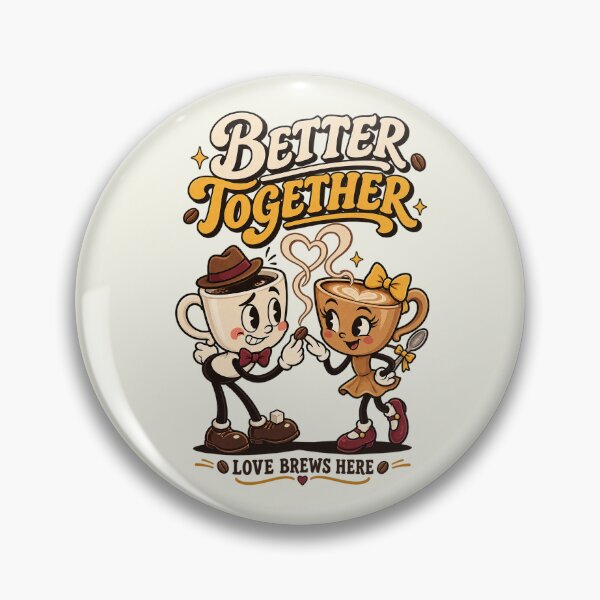 Item preview, Better Together Love Brews Here designed and sold by HoopeStylee.