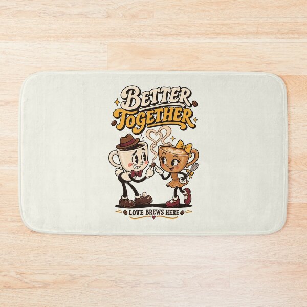 Item preview, Better Together Love Brews Here designed and sold by HoopeStylee.