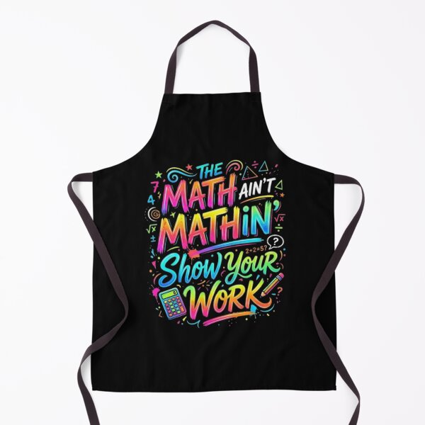 Item preview, The Math Ain't Mathin Show Your Work designed and sold by Zbixu.
