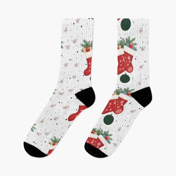 Item preview, Dodo Craft Studio Cute Christmas Stockings and Gifts Holiday Design. designed and sold by DodoCraft3.