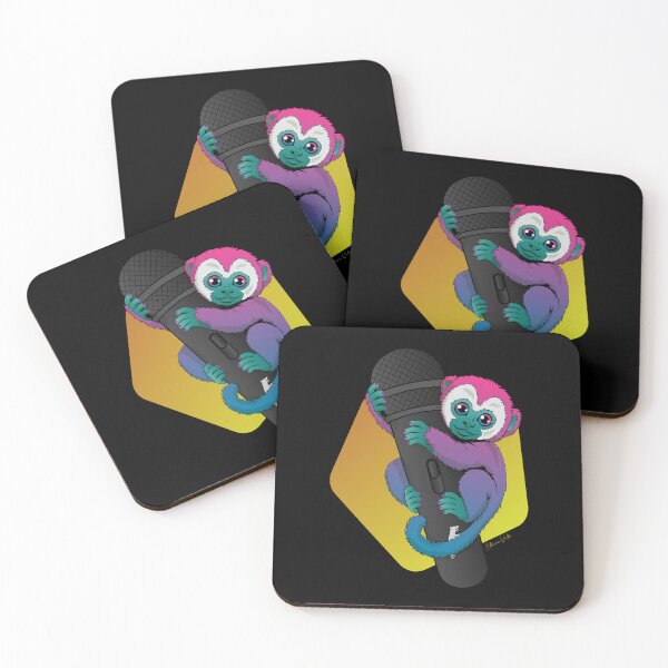 Item preview, Microphone Marmoset - Beast Beats Collection designed and sold by EthianVale.