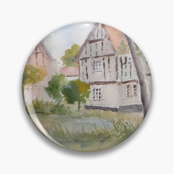 Item preview, English country scene designed and sold by Truewatercolour by Angela.