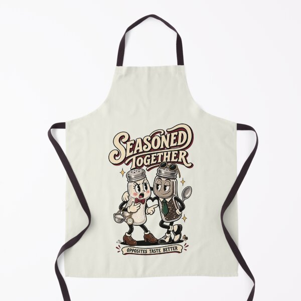 Item preview, Seasoned Together Opposites Taste Better designed and sold by HoopeStylee.