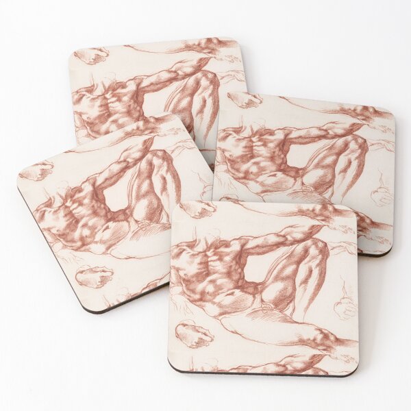 Item preview, Reclining Male Nude Anatomical Study designed and sold by artofuniverse.