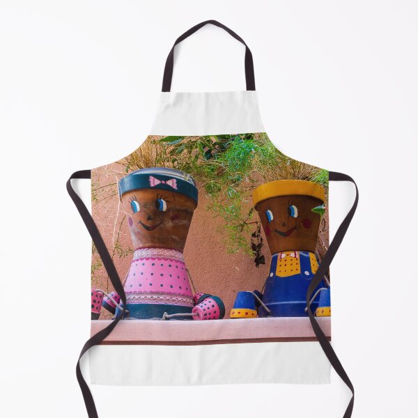 Item preview, Colorful Flowerpot Dolls Sitting As Terracotta Planter Decorations On A Sunny Shelf designed and sold by Nmallia.