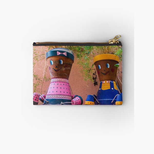 Item preview, Colorful Flowerpot Dolls Sitting As Terracotta Planter Decorations On A Sunny Shelf designed and sold by Nmallia.