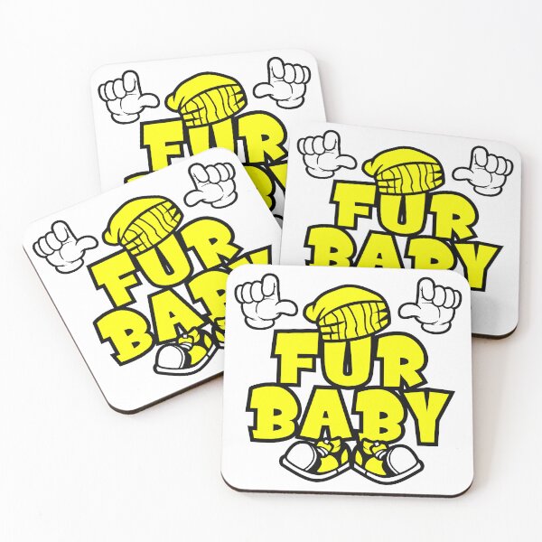 Item preview, FUR BABY - PETS Cartoon Character Bold Retro designed and sold by NFTWords.