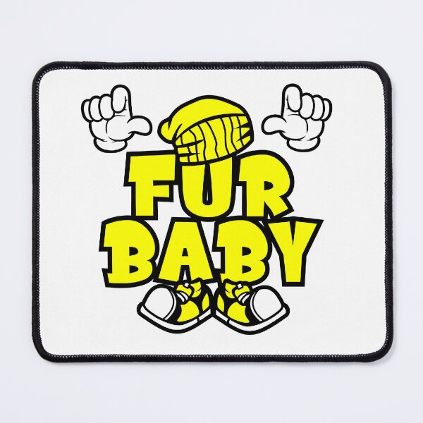Item preview, FUR BABY - PETS Cartoon Character Bold Retro designed and sold by NFTWords.