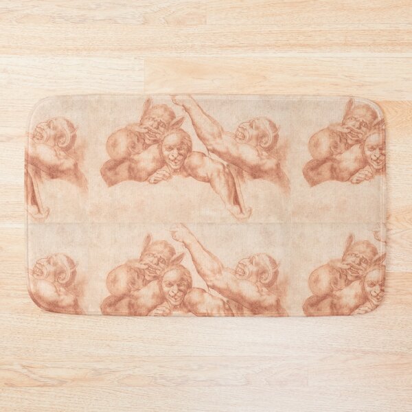 Item preview, Grotesque Satyrs Red Chalk Figure Study designed and sold by artofuniverse.