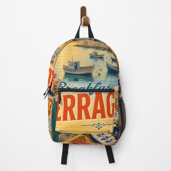 Item preview, Ferragudo Portugal at Breakfast - Scenic Travel Destinations designed and sold by LSVart.