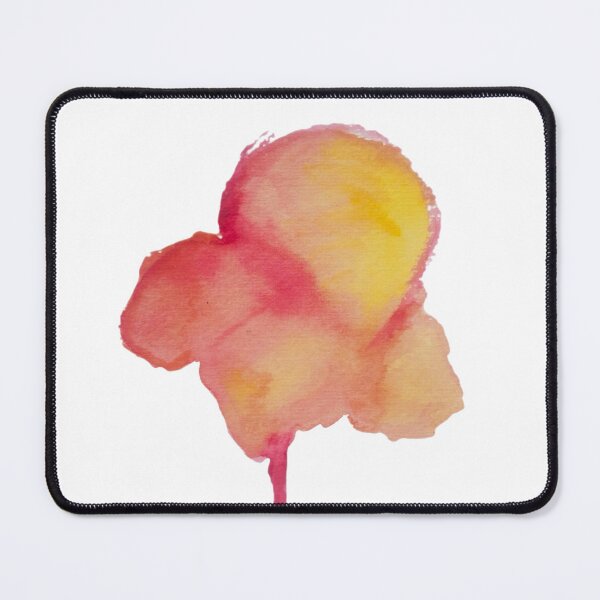 Item preview, Coral Pink Watercolor Flower – Modern Abstract Floral Wall Art designed and sold by SWSandraWechner.