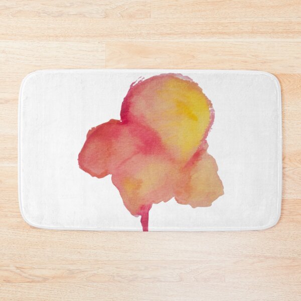 Item preview, Coral Pink Watercolor Flower – Modern Abstract Floral Wall Art designed and sold by SWSandraWechner.