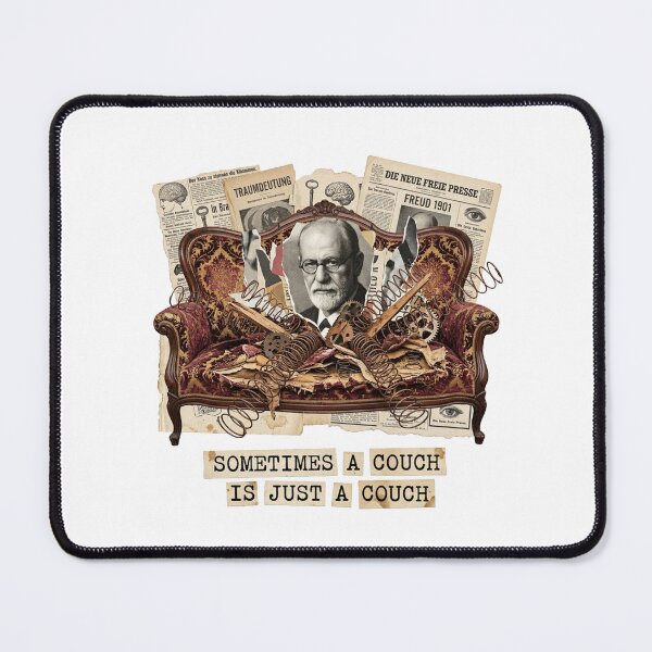 Item preview, Sigmund Freud Psychoanalysis Collage designed and sold by OzzFrequency.