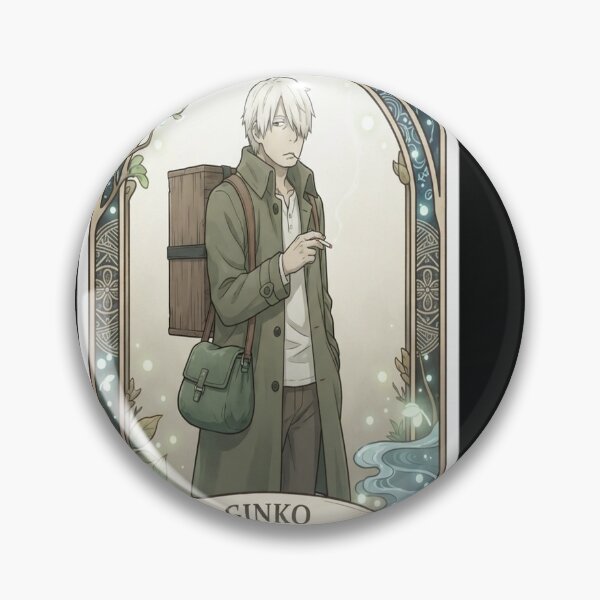 Item preview, Ginko Mushishi Card Anime designed and sold by livasyczosek3.