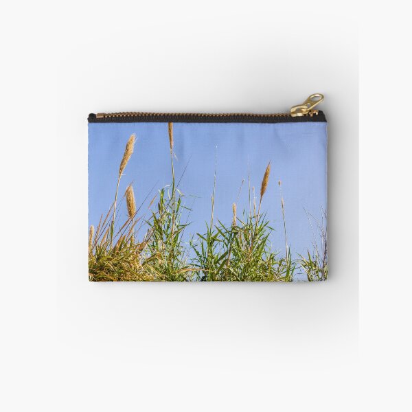 Item preview, Pampas Grass And Tall Reeds Against A Clear Blue Sky In Serene Natural Landscape designed and sold by Nmallia.