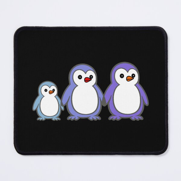 Item preview, Pippo – Little Family | The Four‑Penguin Character Set designed and sold by Pippo-Penguin.