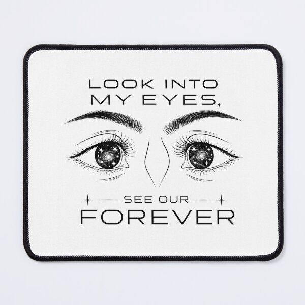 Item preview, Look Into My Eyes Cosmic Galaxy Surreal Eye Art designed and sold by Aliplus+.