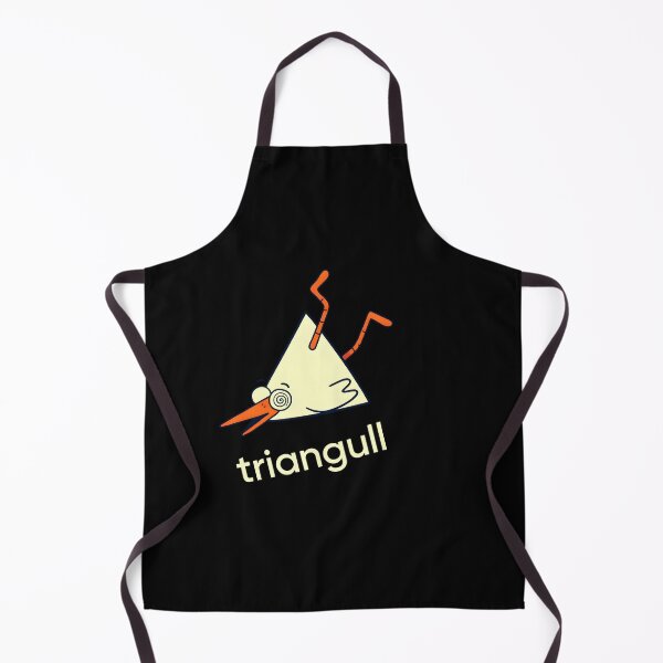 Item preview, Triangull Triangle Seagull Bird Pun Geometric Wordplay designed and sold by LASTIQUE-dd.